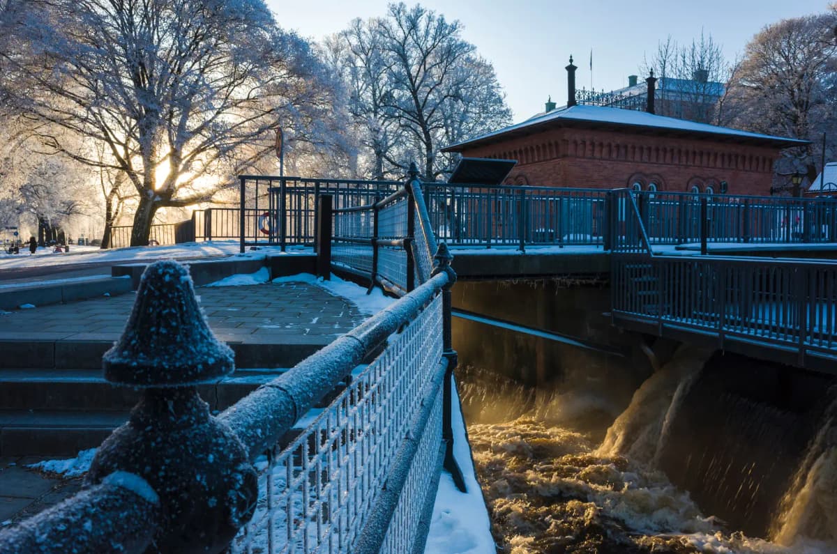 Vi mäter radonhalten i Västerås